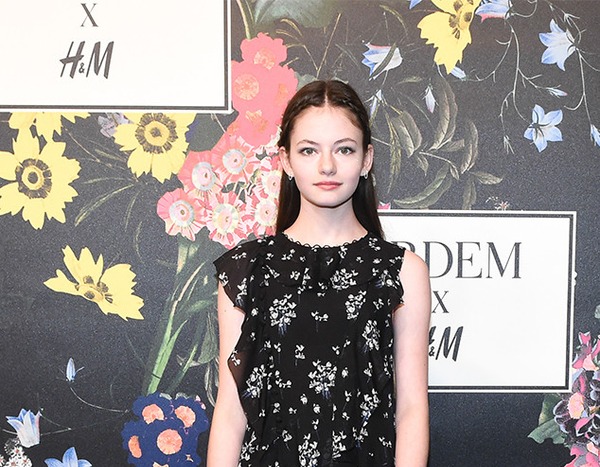 Mackenzie Foy from Celebrities Wearing Erdem x H&M Before the Launch